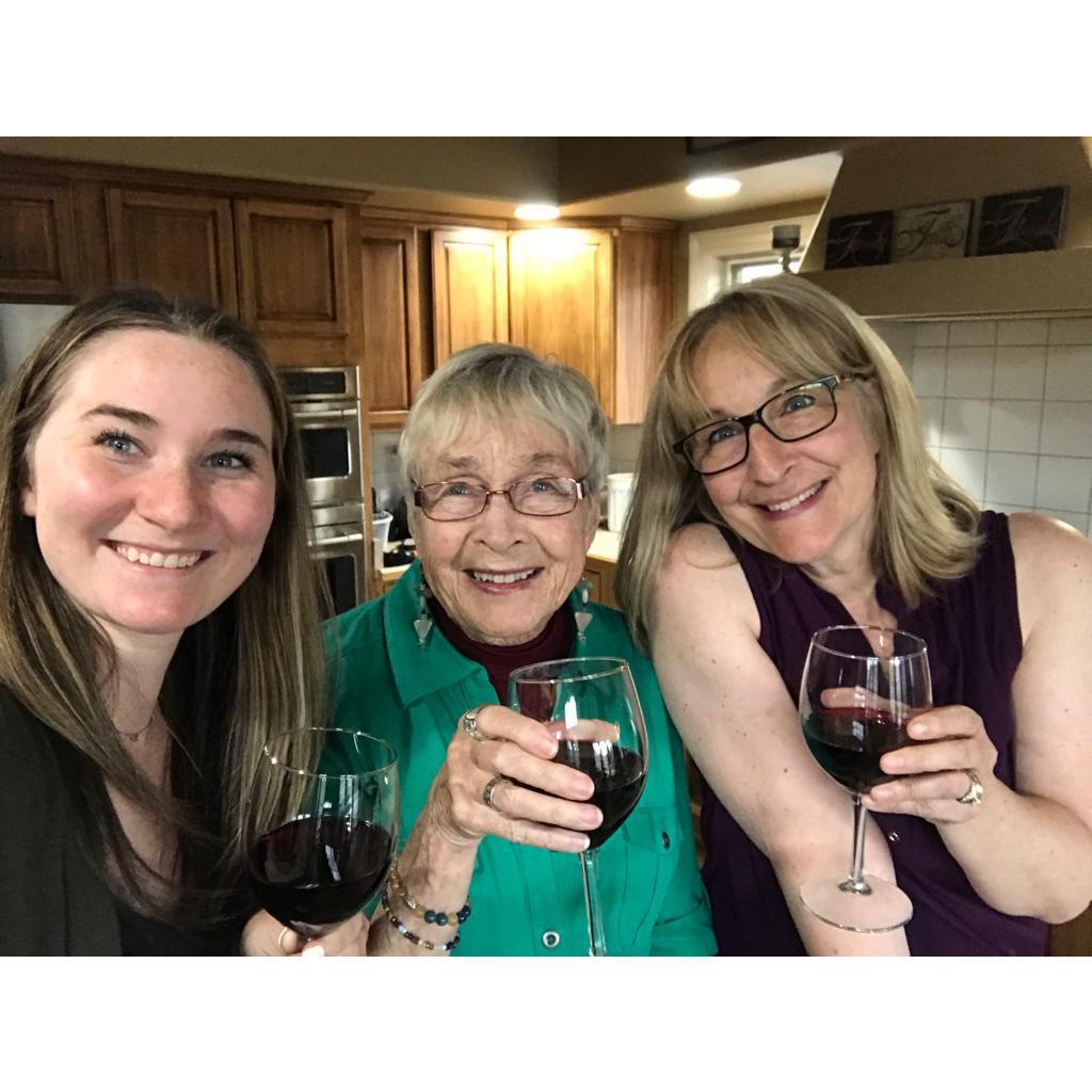 Christine, Sharon and Vicky (3 generations)
