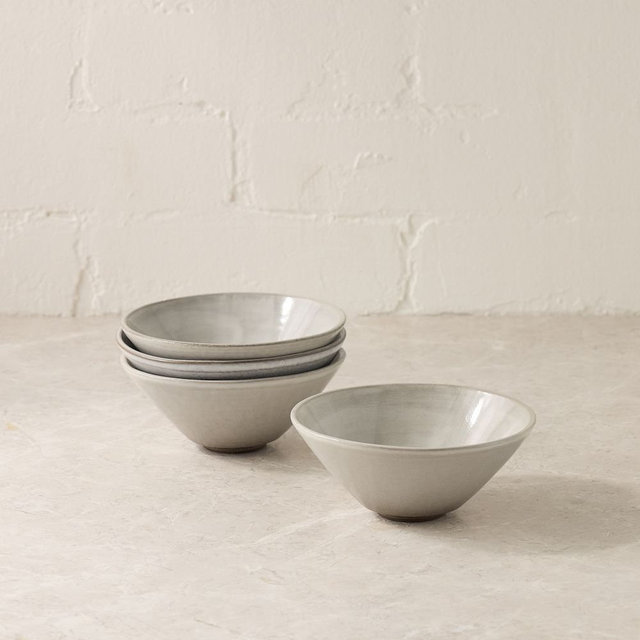 Anda Serveware, Dip Bowl, Ceramic, Washed, Set of 4