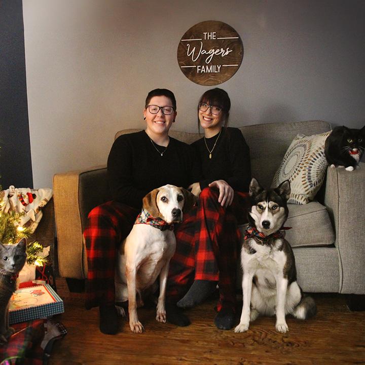 Our first Christmas together, 2022