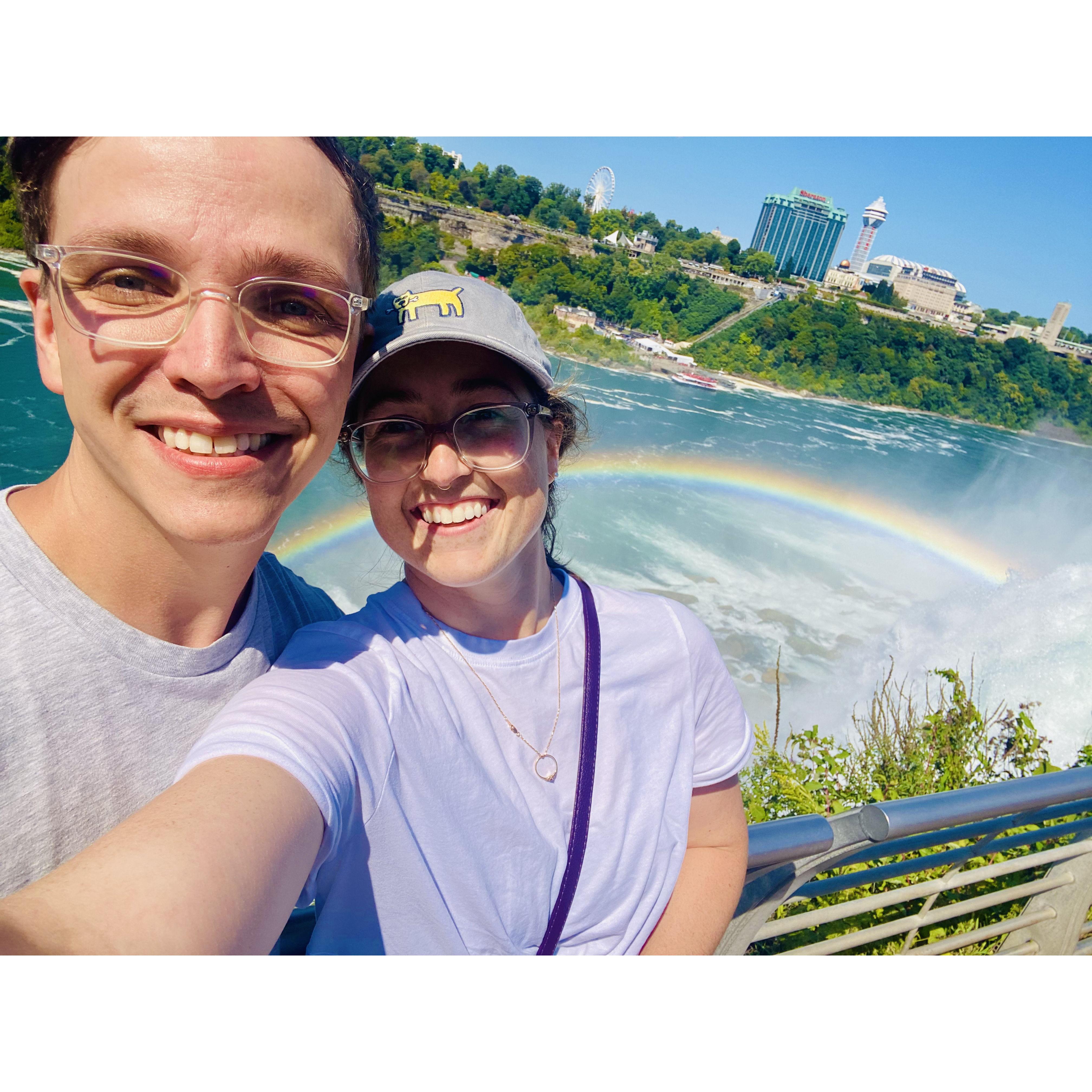 Niagara Falls, the first stop on our cross country roadtrip!