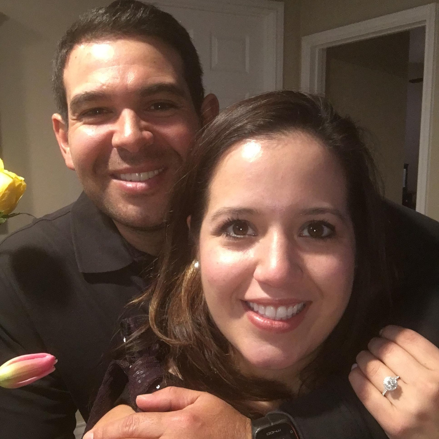 February 3rd will always hold a special day in our heart as this was the day we were engaged!!!