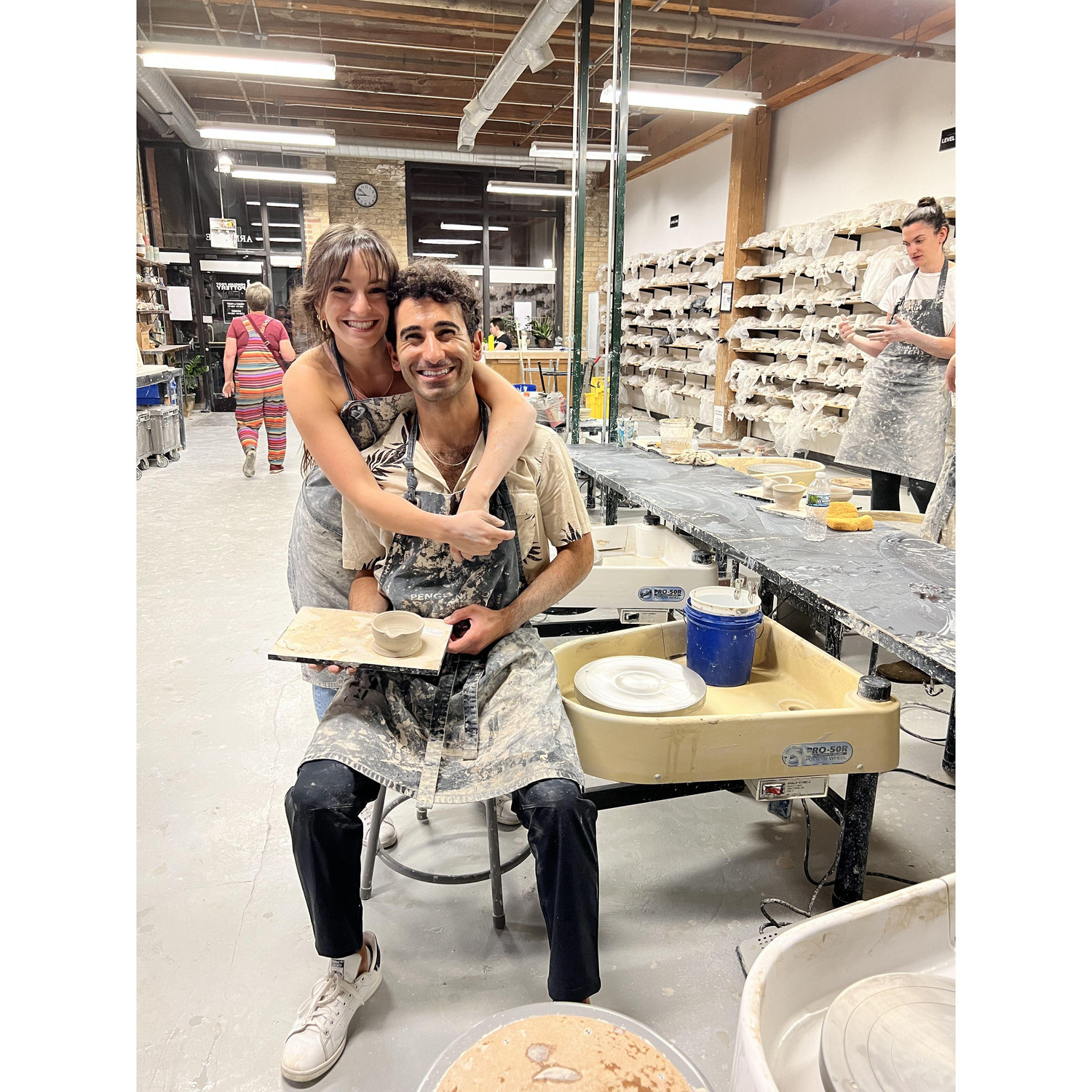 Pottery class together! 2023