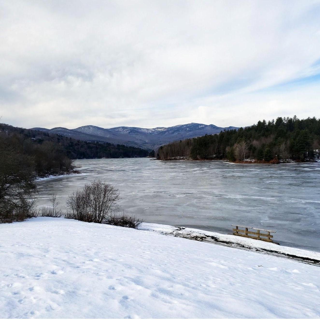 The beautiful spot in Vermont where Eddie proposed!