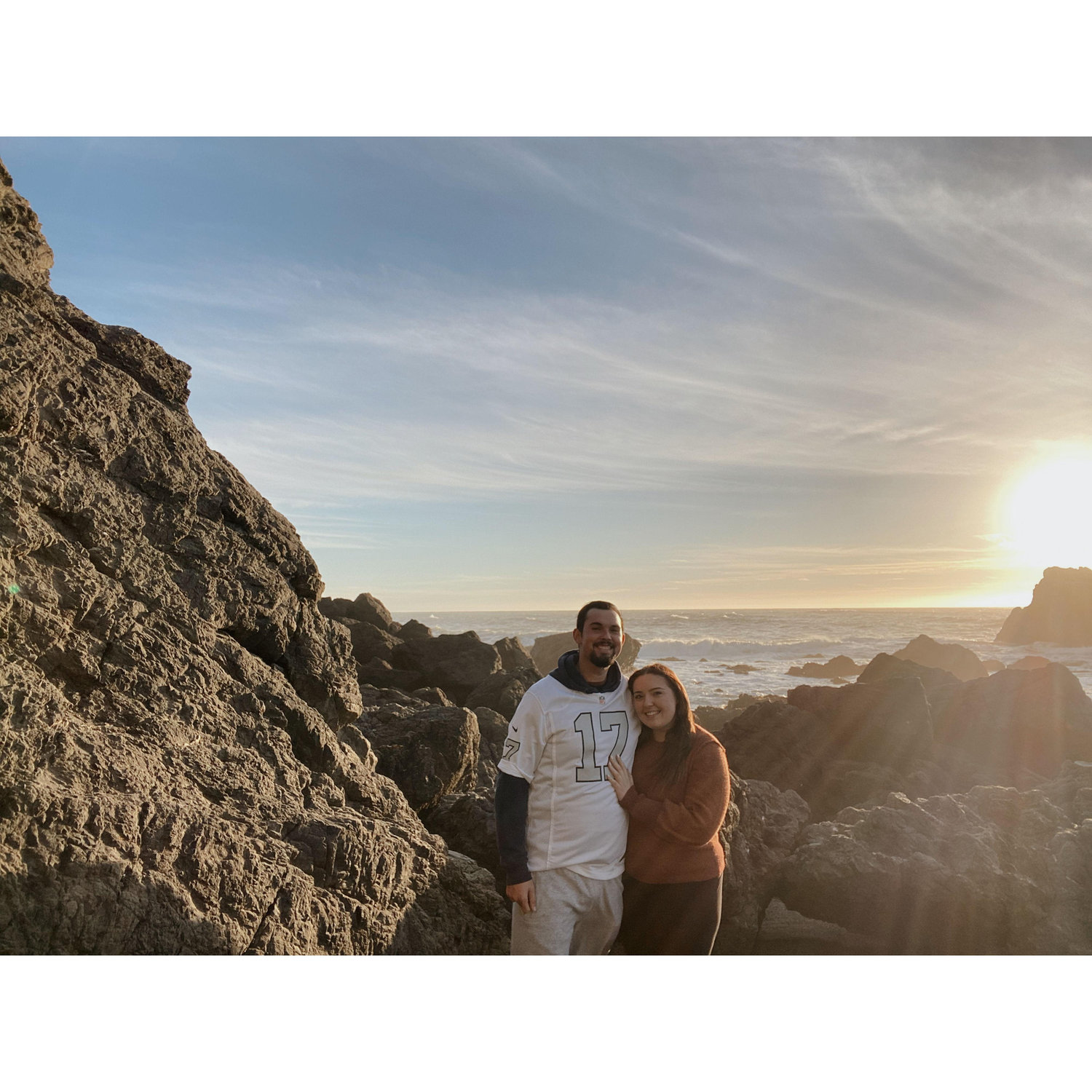 Our first New Years Day beach trip
