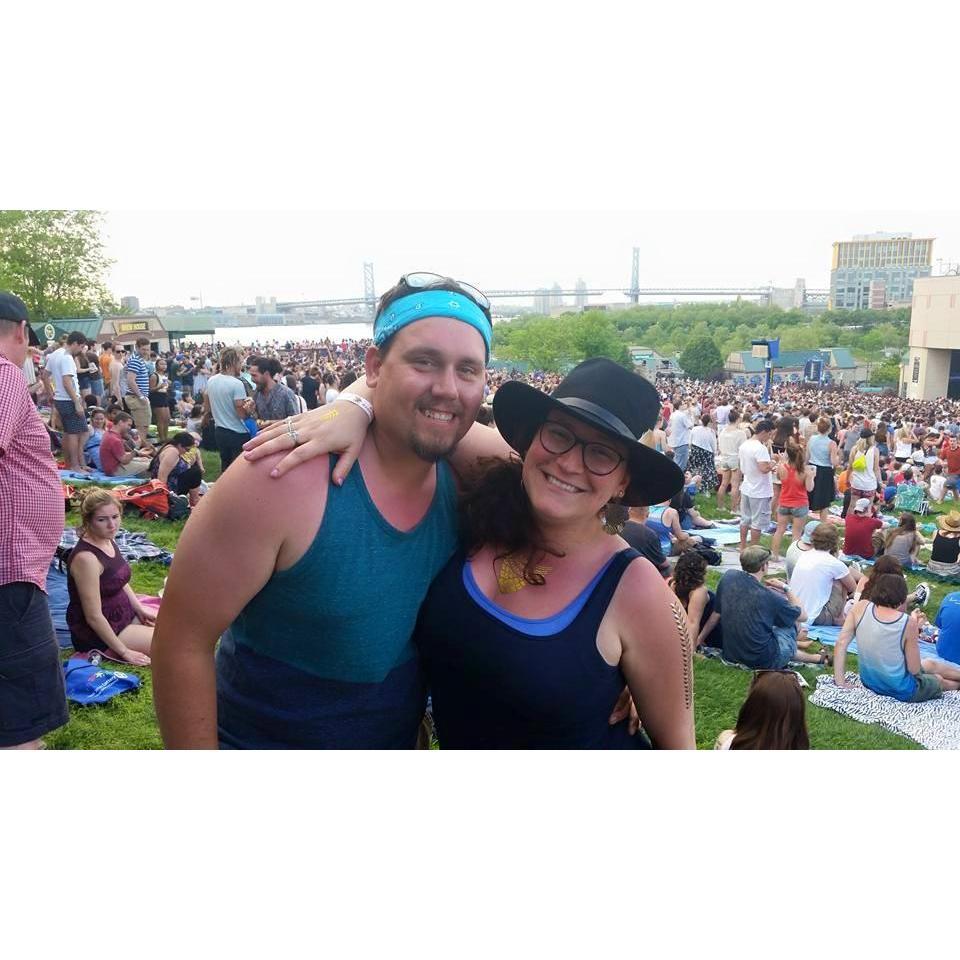 One of the many concerts!