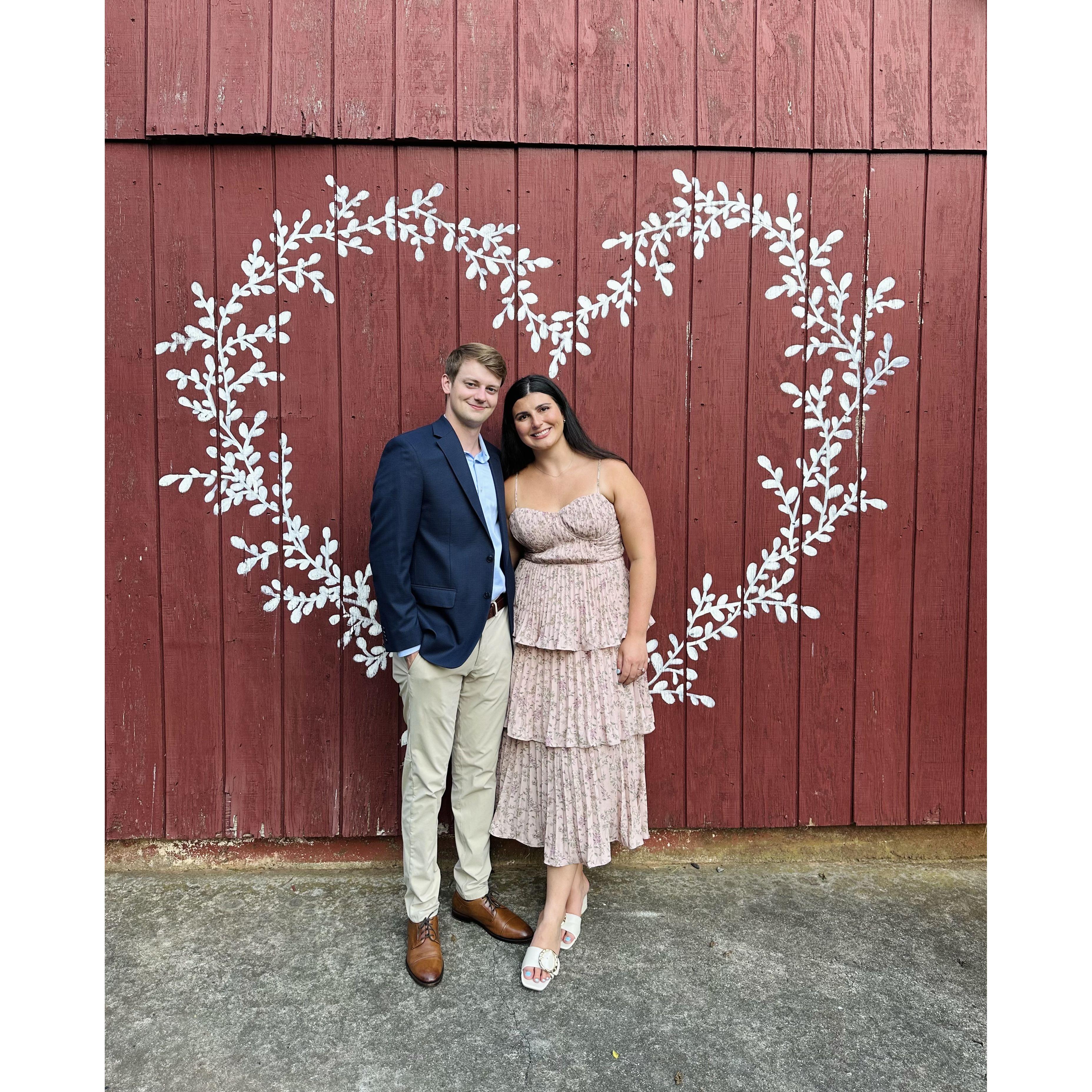 Another photo at Harry and TA's cocktail hour!