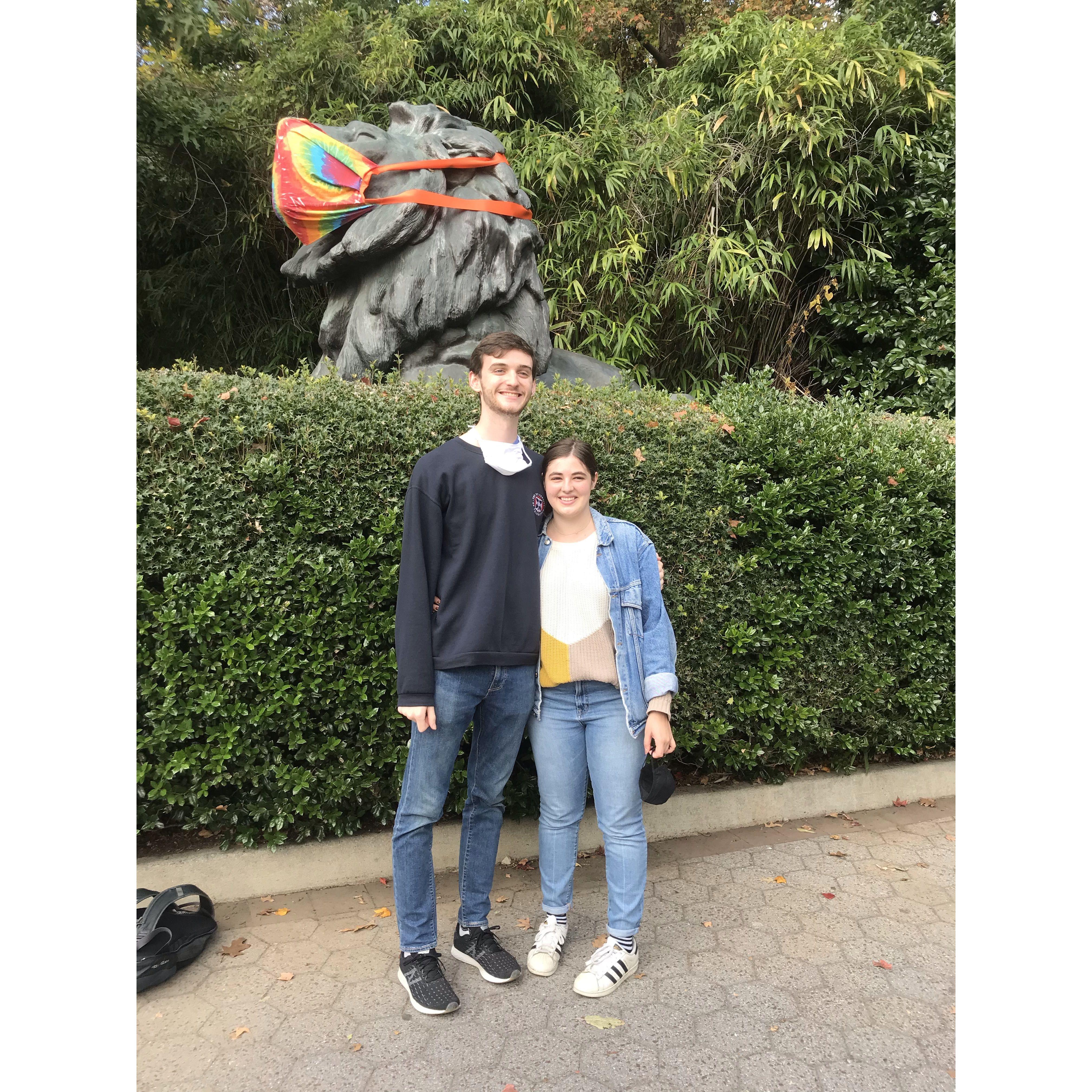 The Smithsonian National Zoo, a great outdoor excursion during COVID.