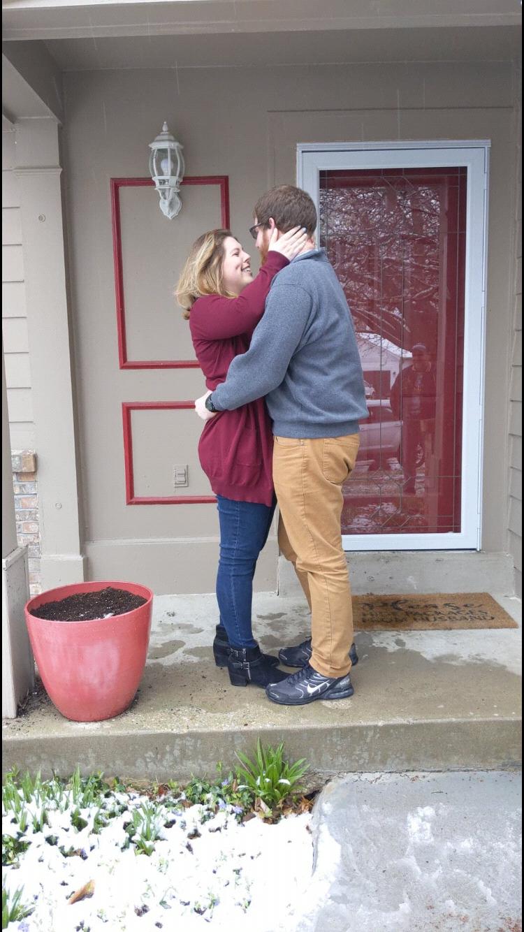 She said "yes!"