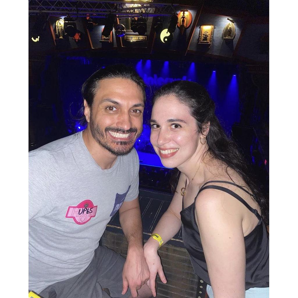 At a progressive metal concert at House of Blues, Orlando. 