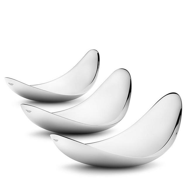 Georg Jensen - Leaf Dish, Set of 3