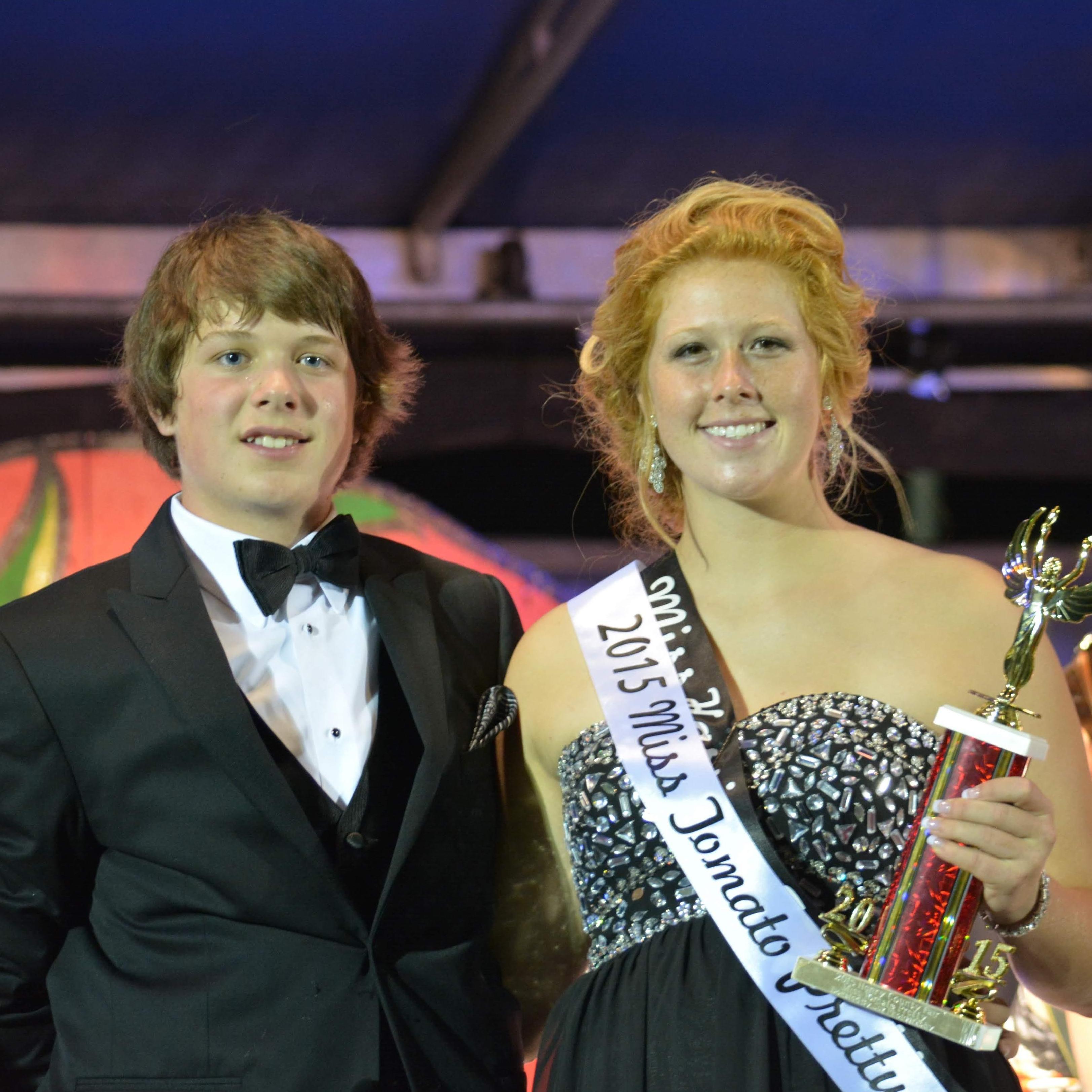 2015 Miss Tomato Pretty at Henry County Fair