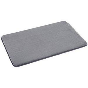 Memory Foam Bathrug – Gray, Bath Mat and Shower Rug Large 20” x 32” Inches, Non Slip Latex Free Plush Microfiber. Comfortable, Beautiful and Maximum Absorbency.