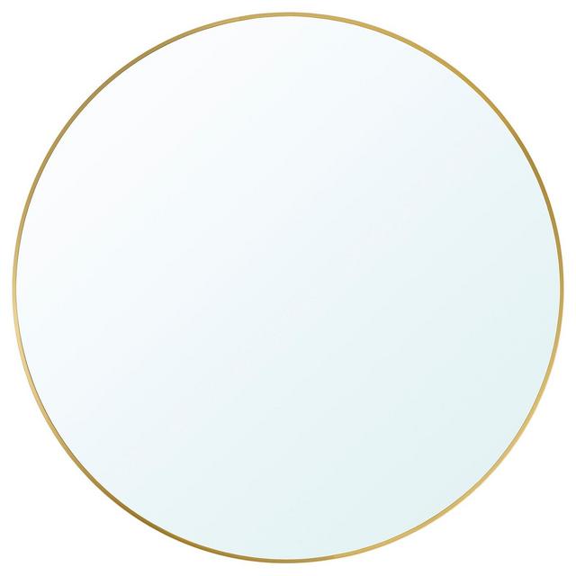 LINDBYN mirror, gold 31 1/2 "