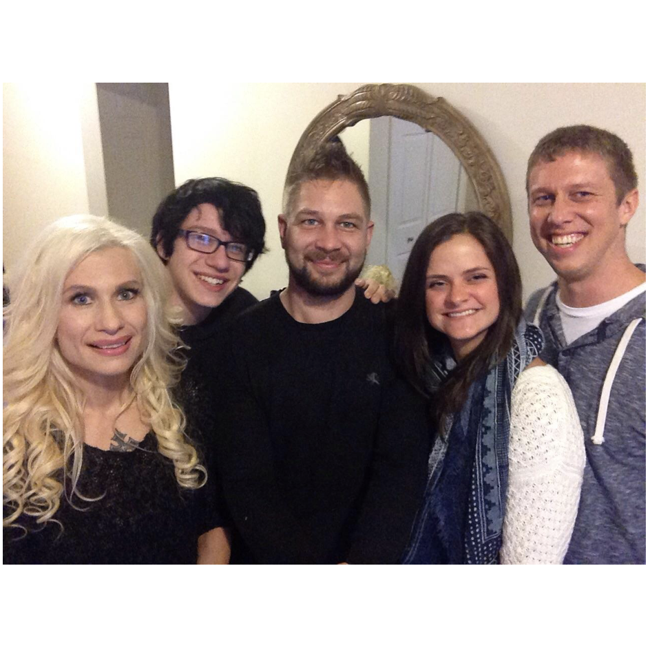 Melissa blends right in with the Buffington siblings (and nephew)!