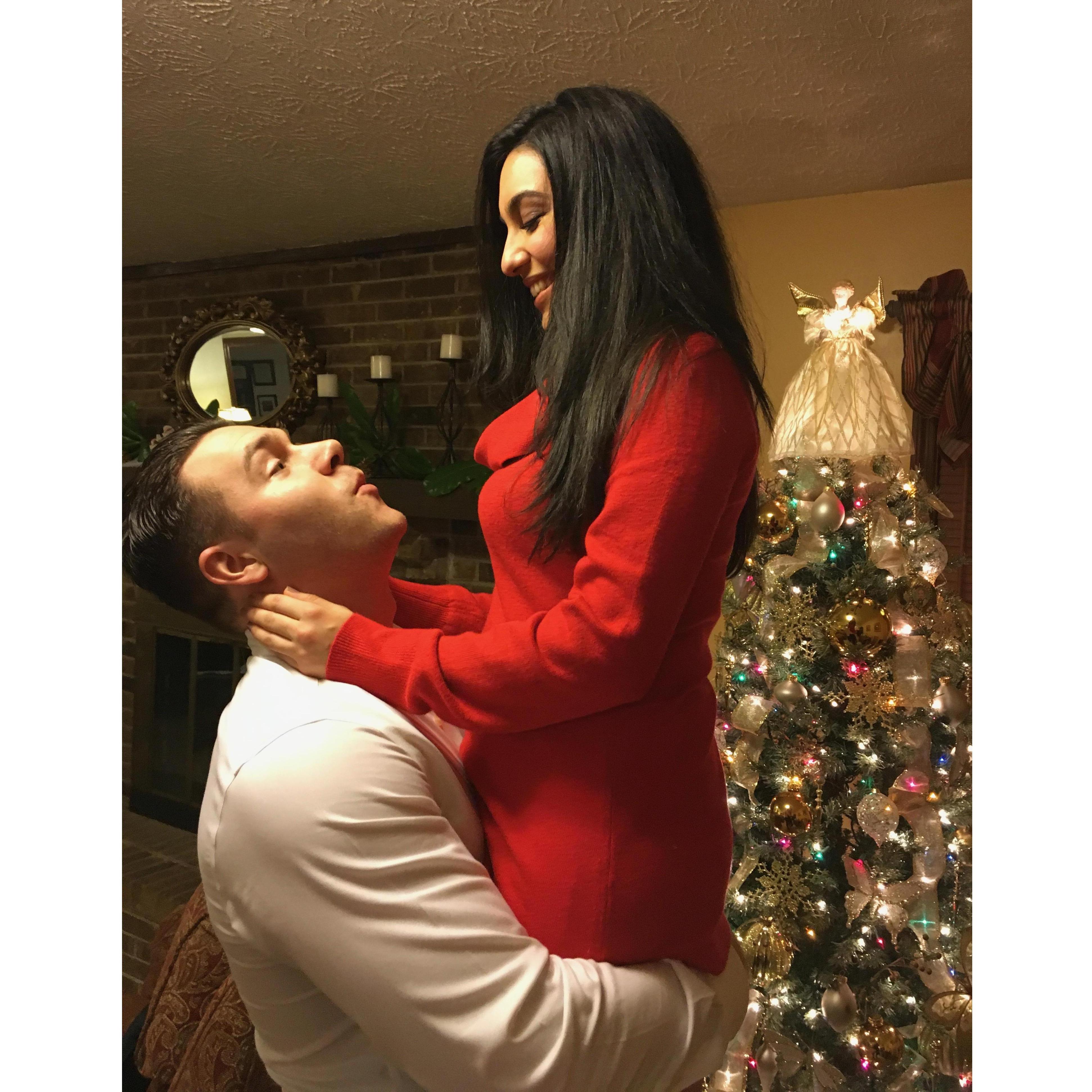 Our first Christmas together!
