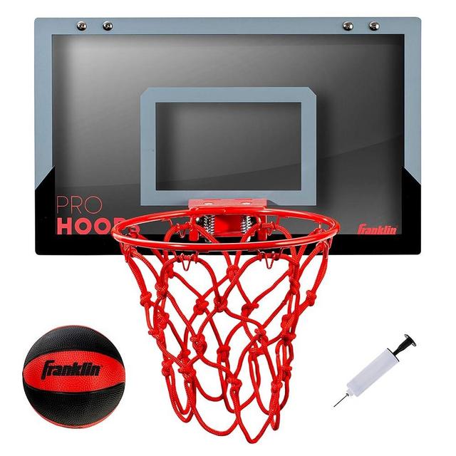 Franklin Sports Mini Basketball Hoops - Kids Indoor Over the Door Mini Hoop + Basketball Sets - Perfect Game Accessory for Bedroom + Office