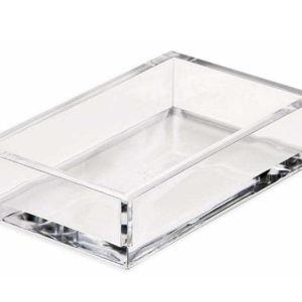 Caspari Napkin Accessories Acrylic Guest Towel Napkin Holder from John Dabbs Ltd.
