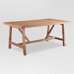 Wheaton Farmhouse Trestle 72" Dining Table - Threshold™