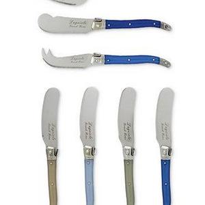 Laguiole 7-Pc. Cream & Blue Cheese Knife & Spreader Set
