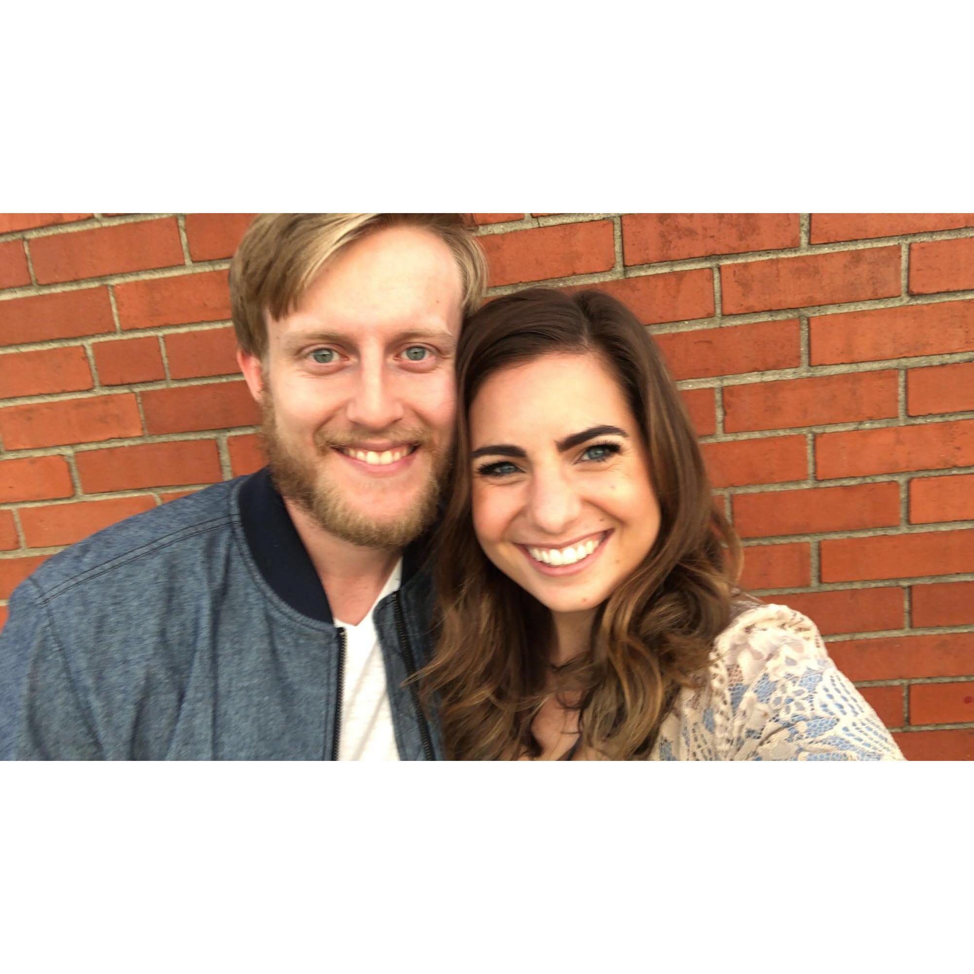 Date night in Knoxville at our favorite pizzeria
