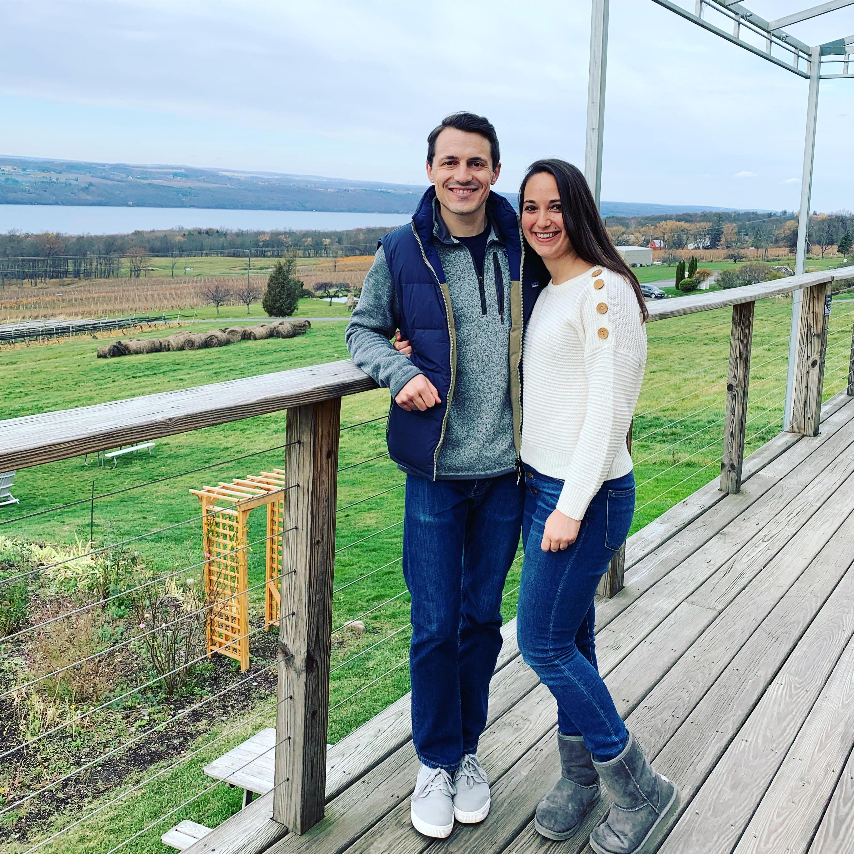 Our first trip together to the Finger Lakes!