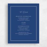 Blue Wedding Enclosure - Joya