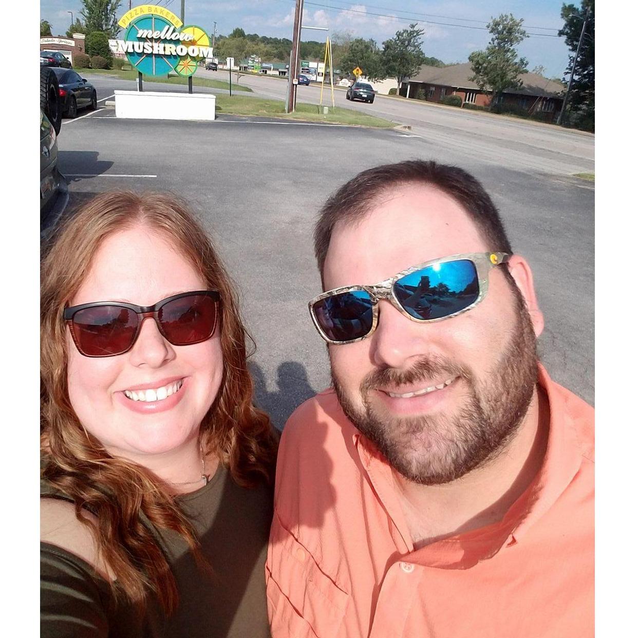 In South Carolina where we got to experience a total solar eclipse! September 2017