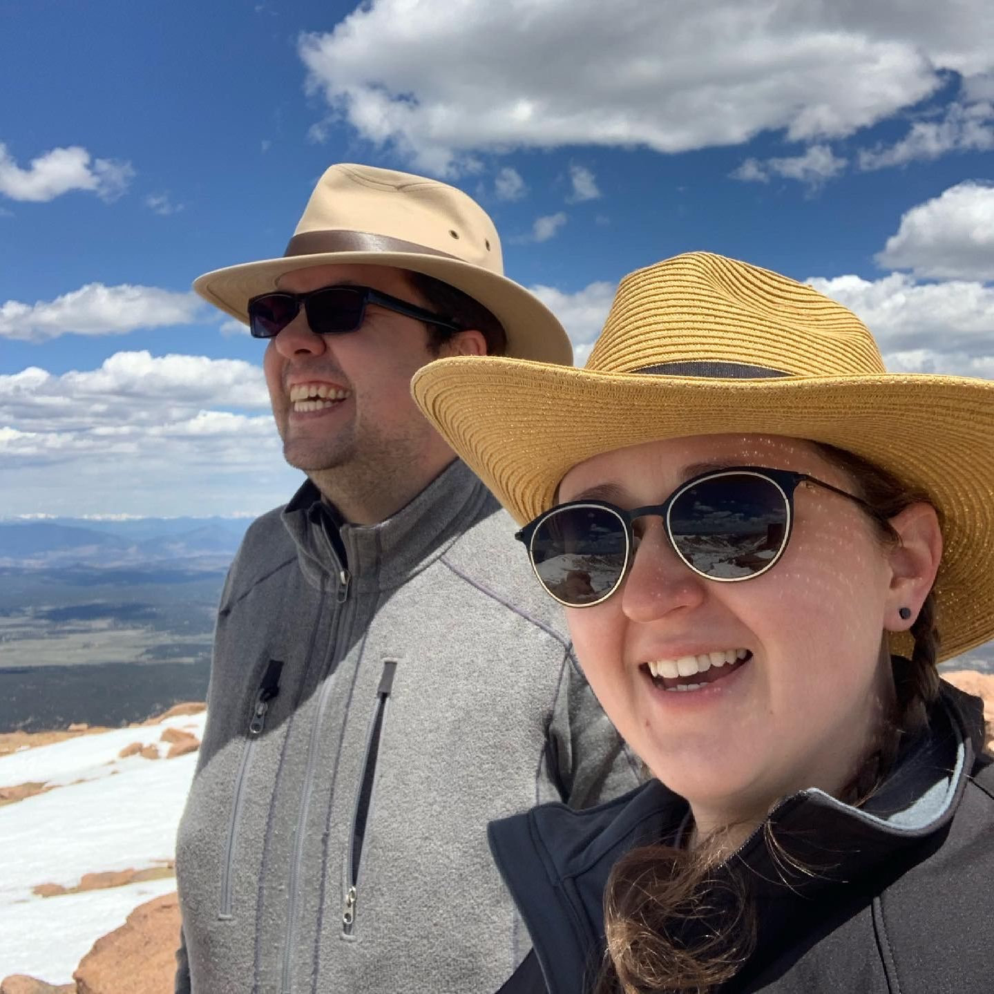 Halfway up Pike's Peak. There was too much snow to go all the way up!