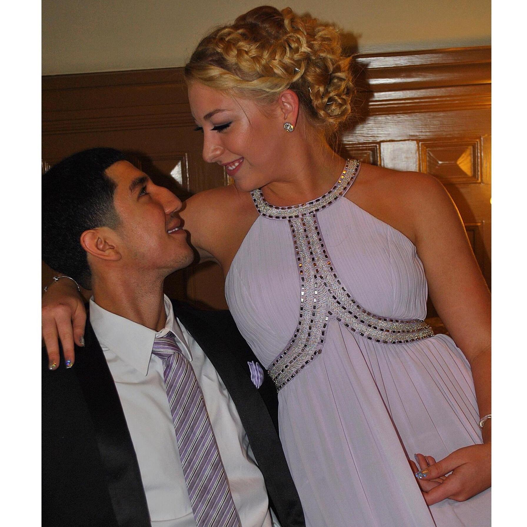 05/2016 - Holly and Luis at her prom