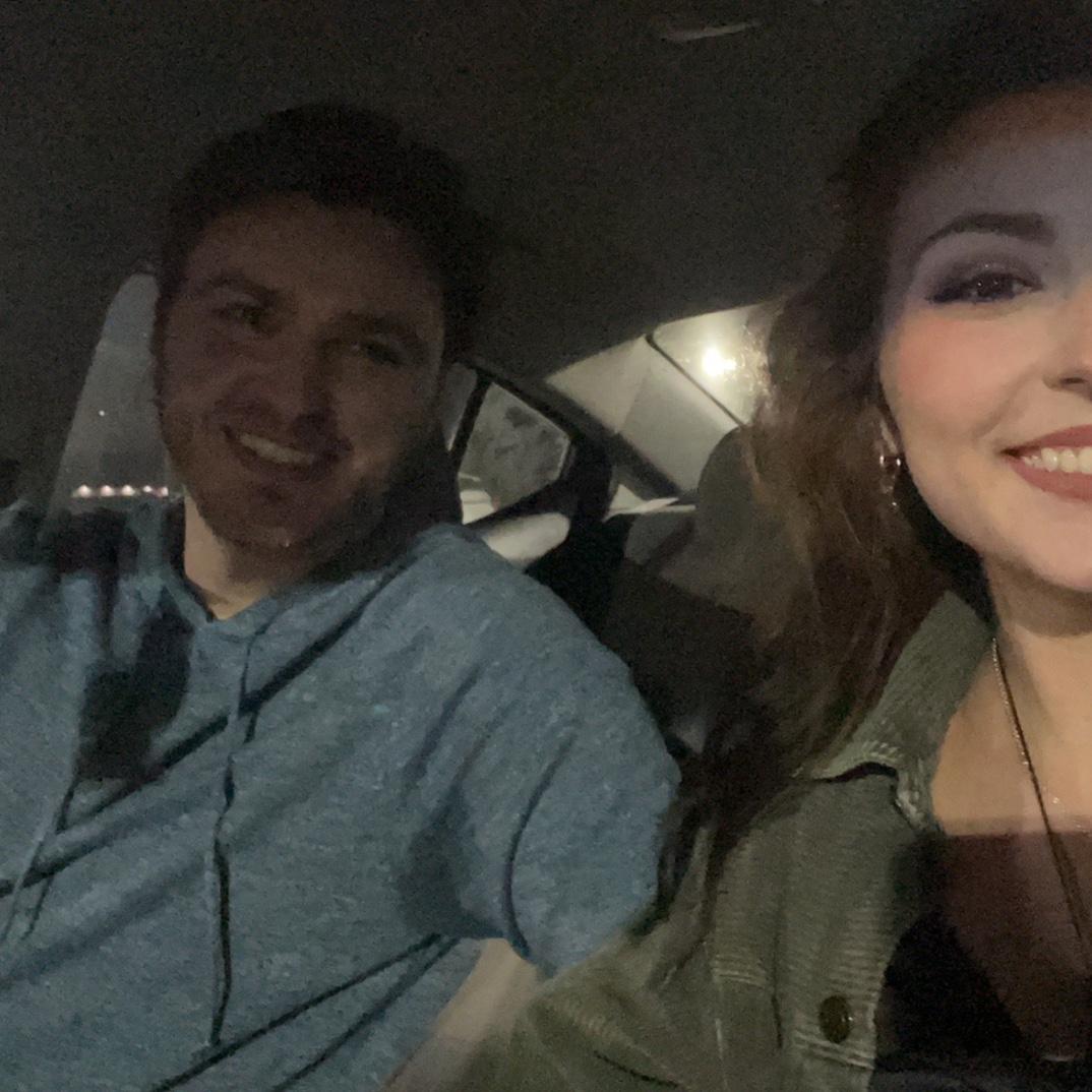 Our first date.