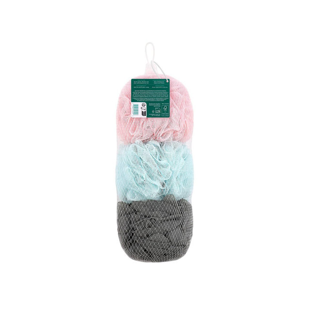 EcoTools EcoPouf Loofahs - 3ct