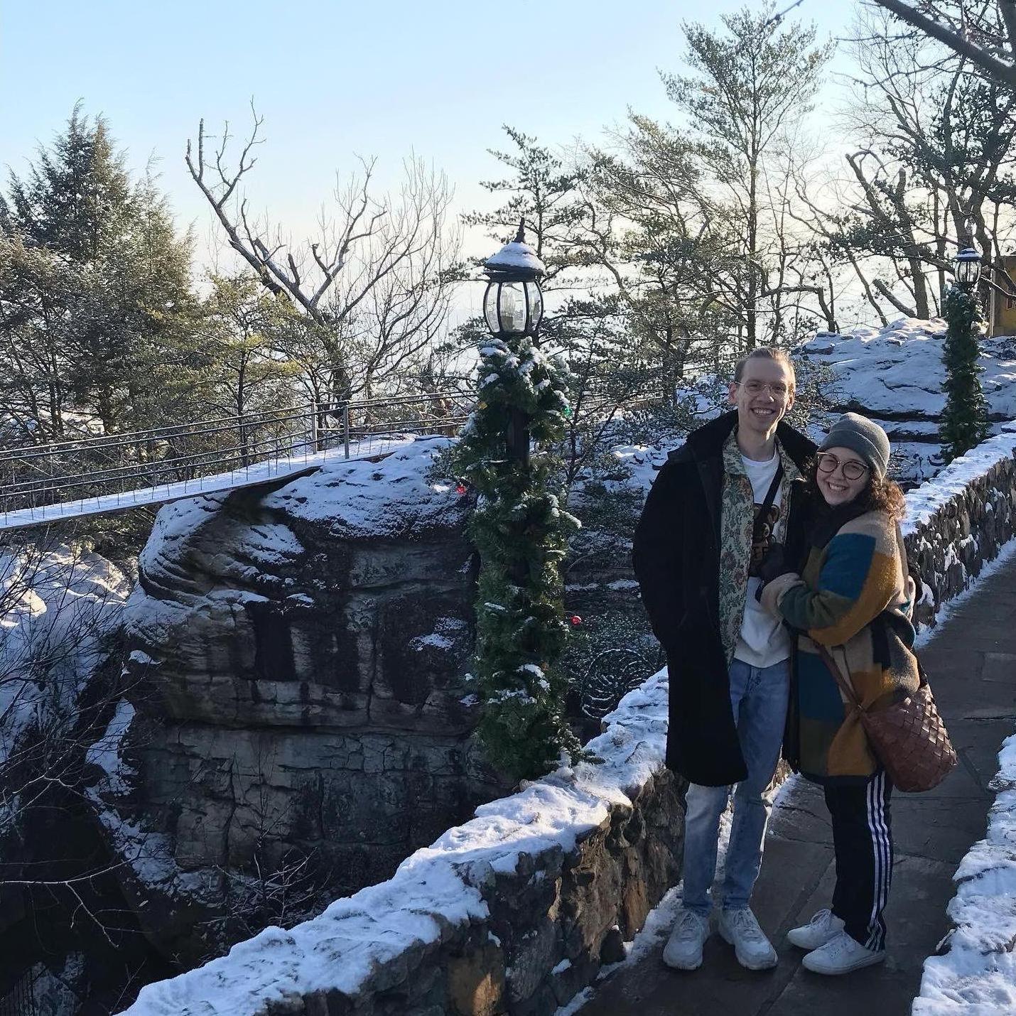 Visiting with Evan & Taylor in Chattanooga, TN