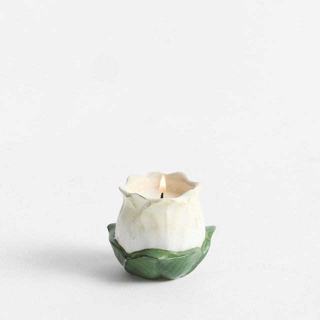 Tulip Votives, White, Votive