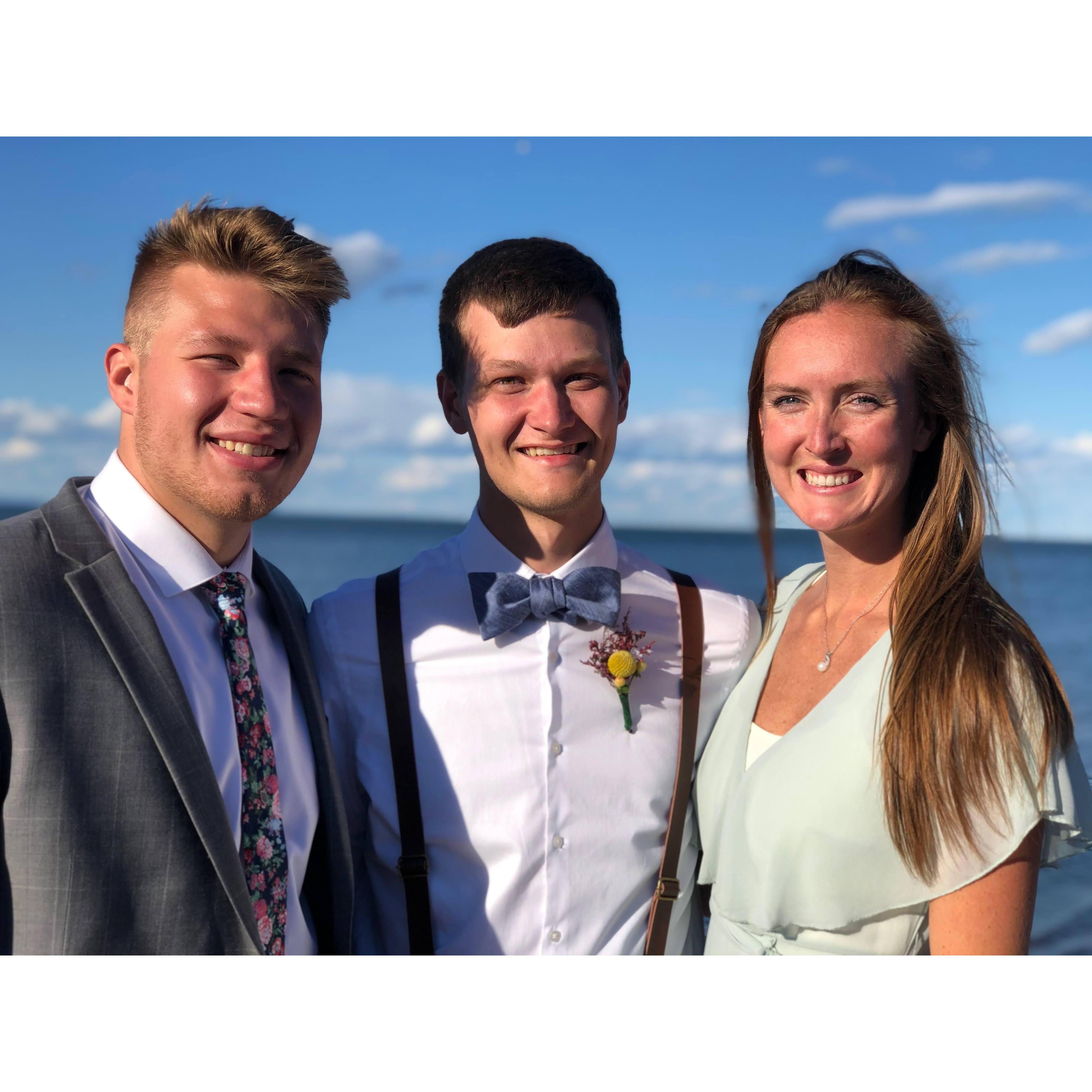 At Seth and Kailey Johnson's wedding.
September 4, 2020