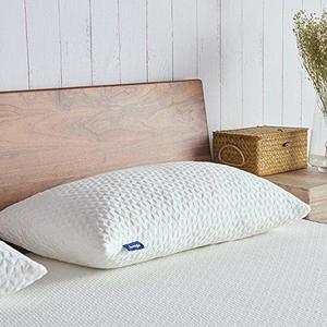 Sweetnight Pillows for Sleeping, Adjustable Loft & Neck Pain Relief-Shredded Hypoallergenic Certipur Gel Memory Foam Pillow with Removable Case,Bed Pillows for Side Back Stomach Sleeper,Queen Size