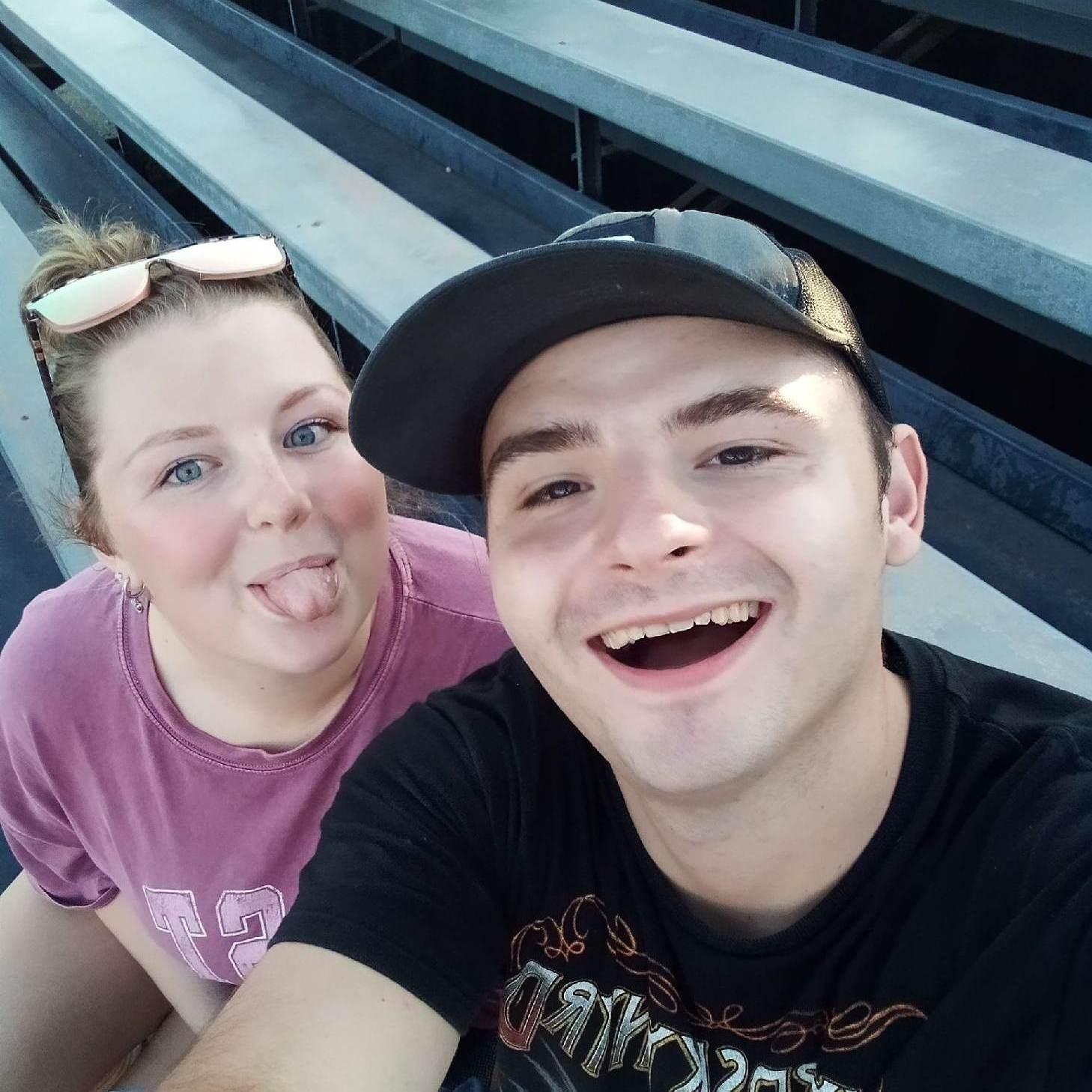 We have more selfies in the stands of a racetrack than anywhere else! Sept 9, 2023