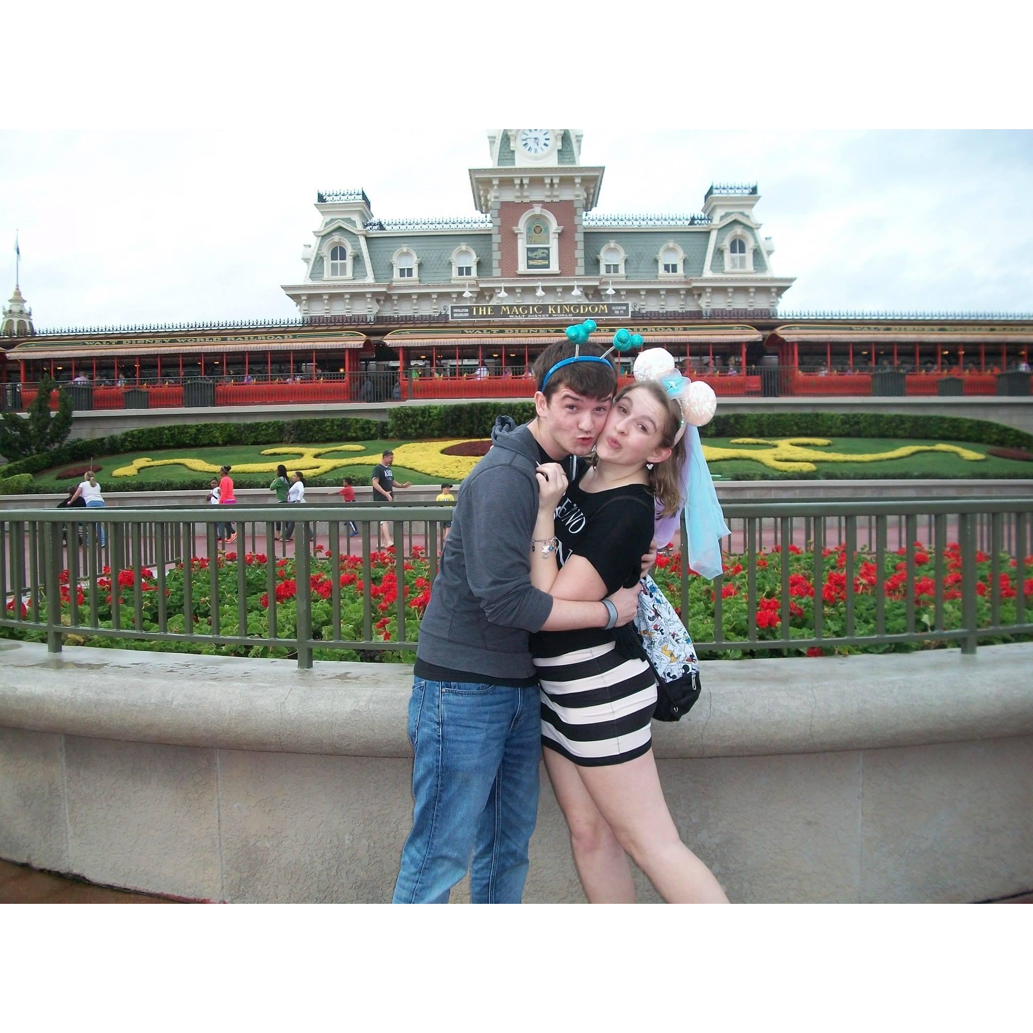 Our first trip to Disney World together! 2014.