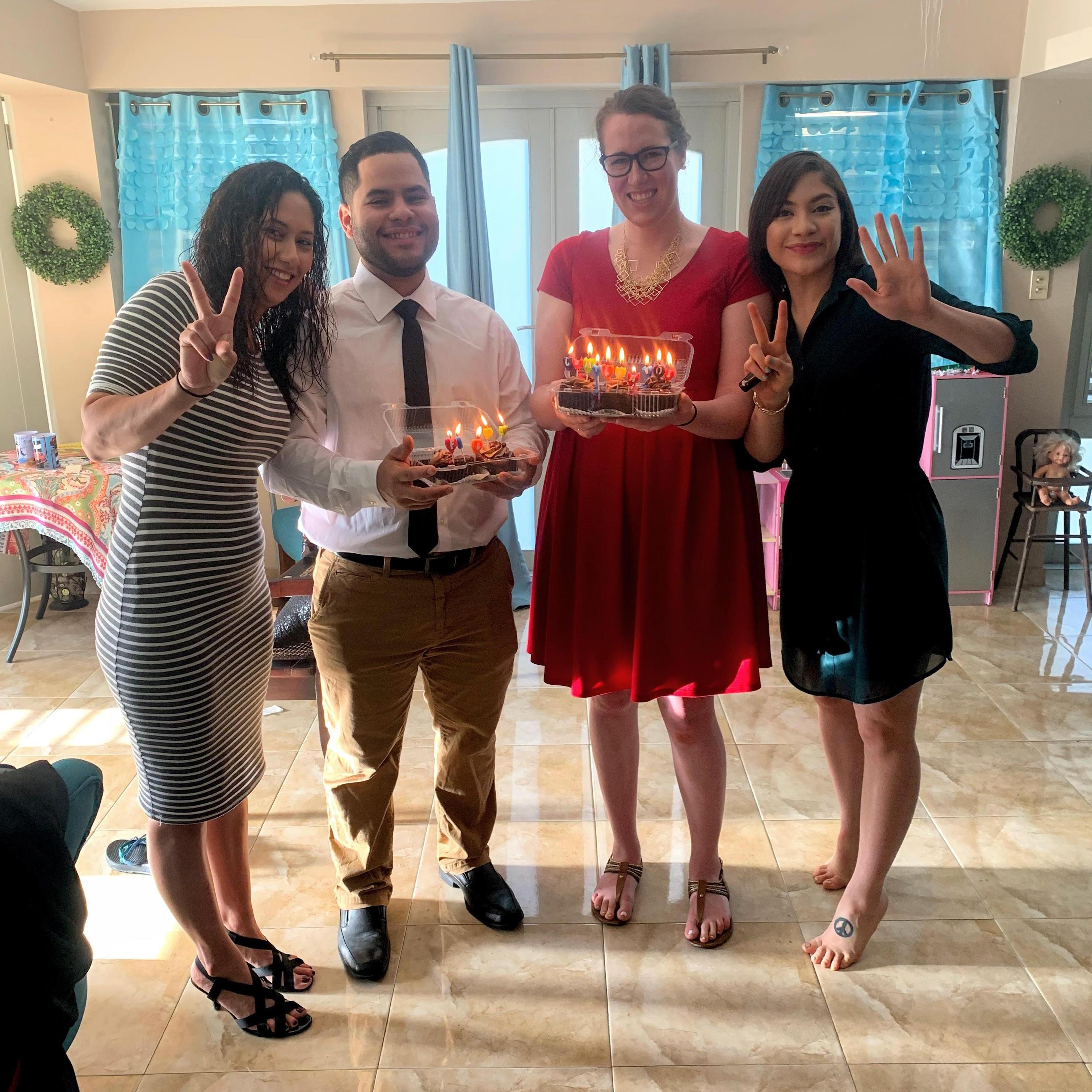 Celebrating Rocio's birthday together in Puerto Rico!