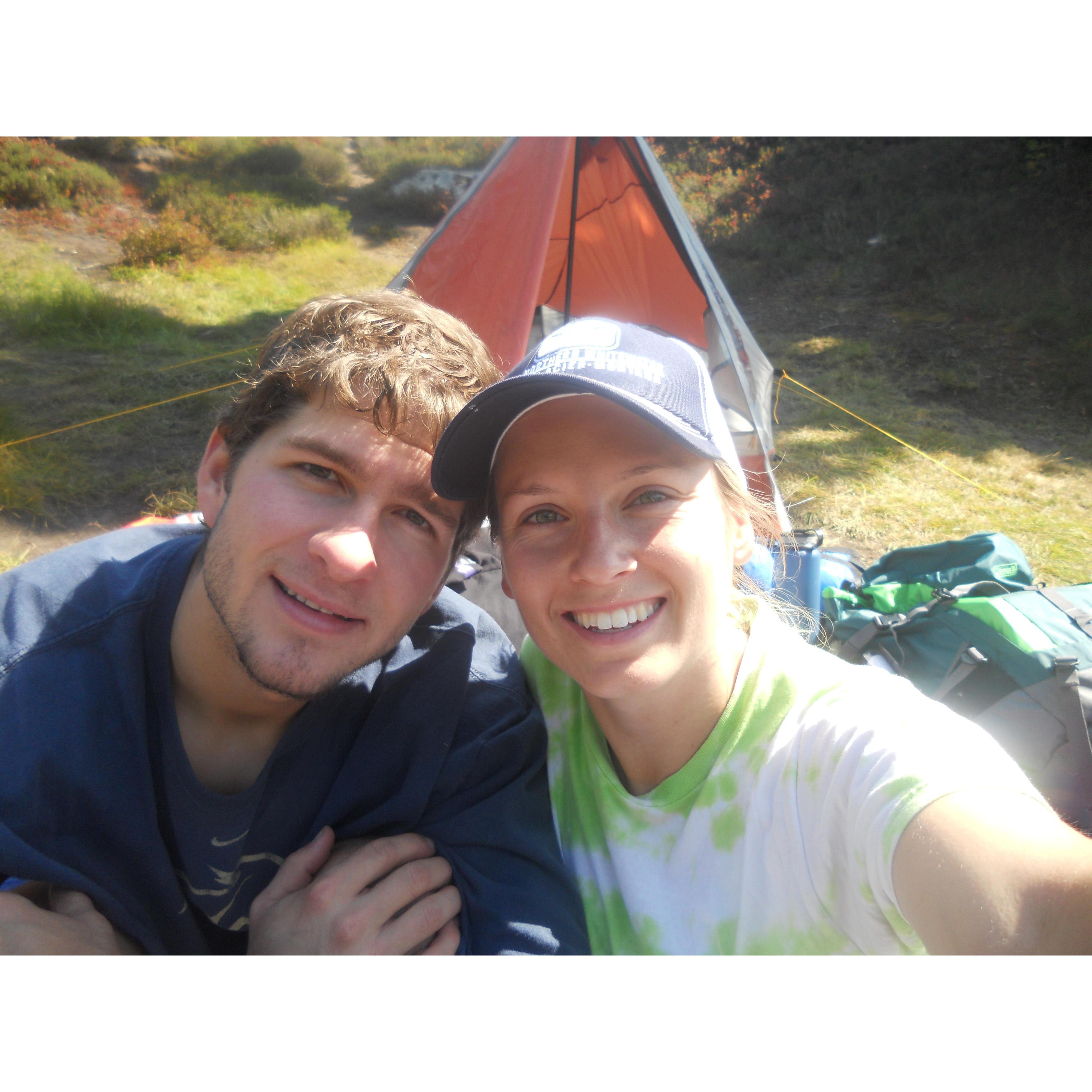Rampart Lakes- First backpacking trip 2016