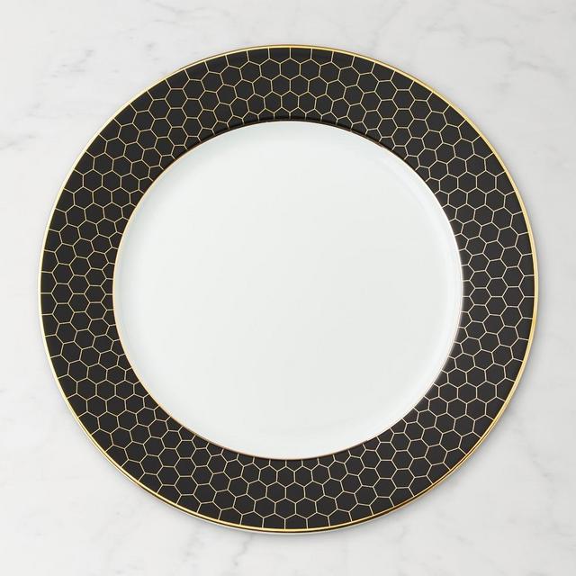 Honeycomb Dinner Plates, Set of 8