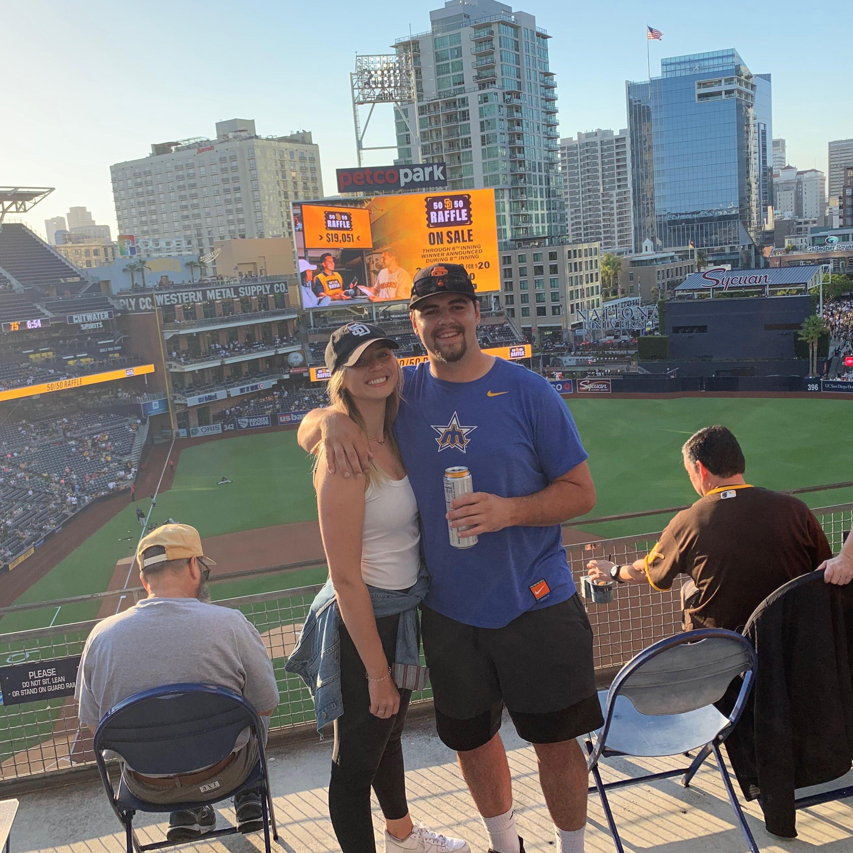 Our first date