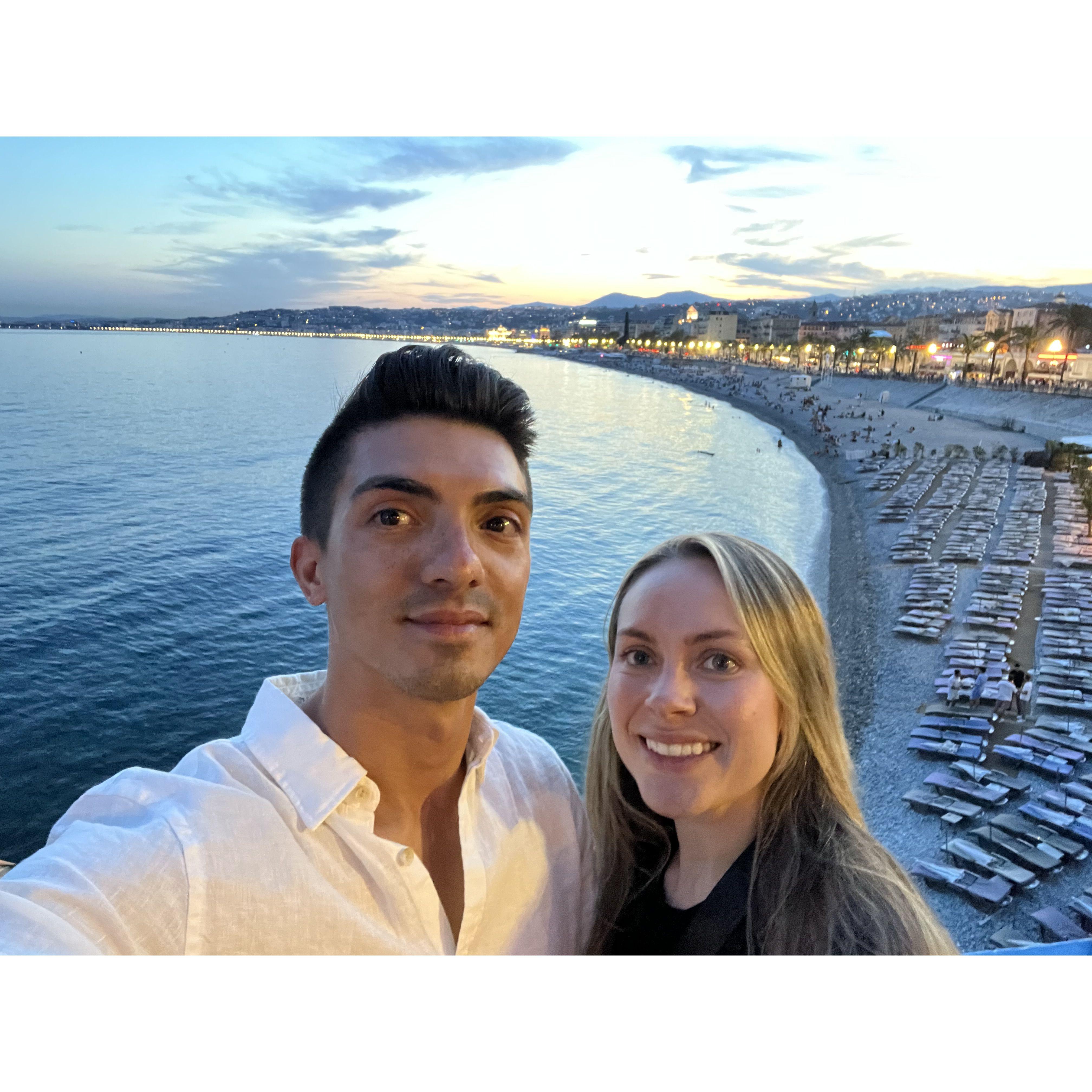 A perfect night in Nice