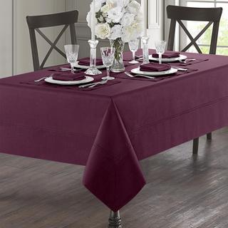 Corra Double Hemstitch Tablecloth