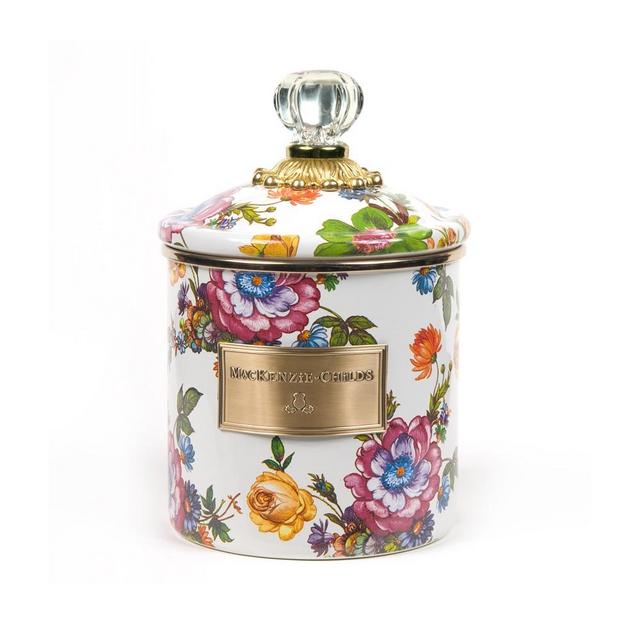 Mackenzie Childs Flower Market Canister, Small