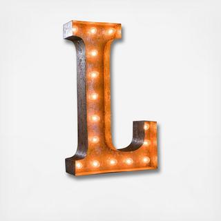 Letter Marquee Light