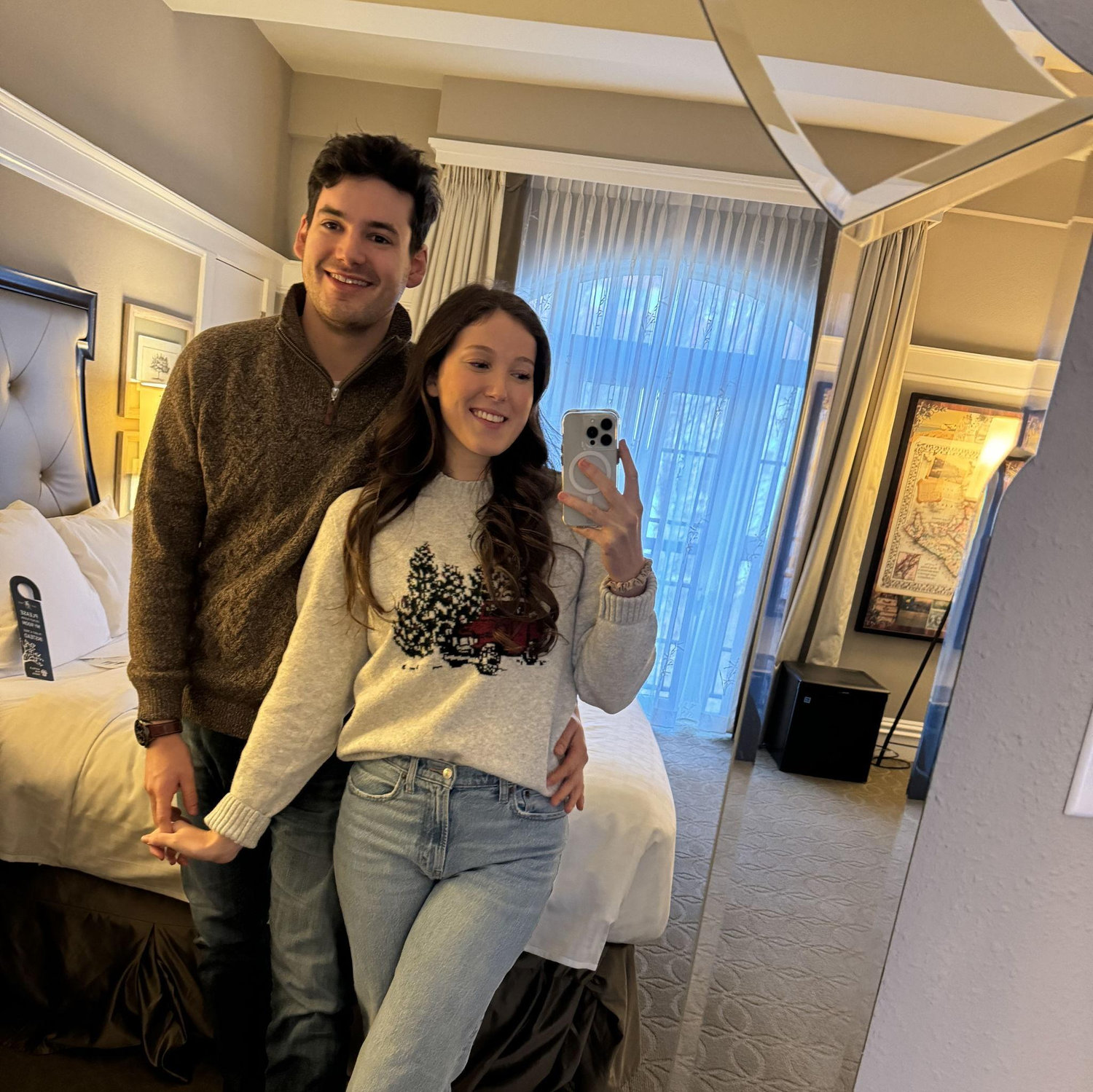 Our first trip to Canada together! St. Andrews by the Sea, December 2024.