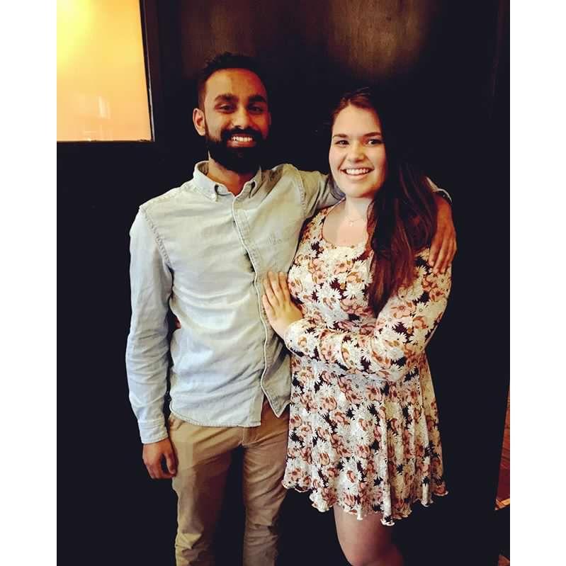 Our first Valentine's Day date in 2017