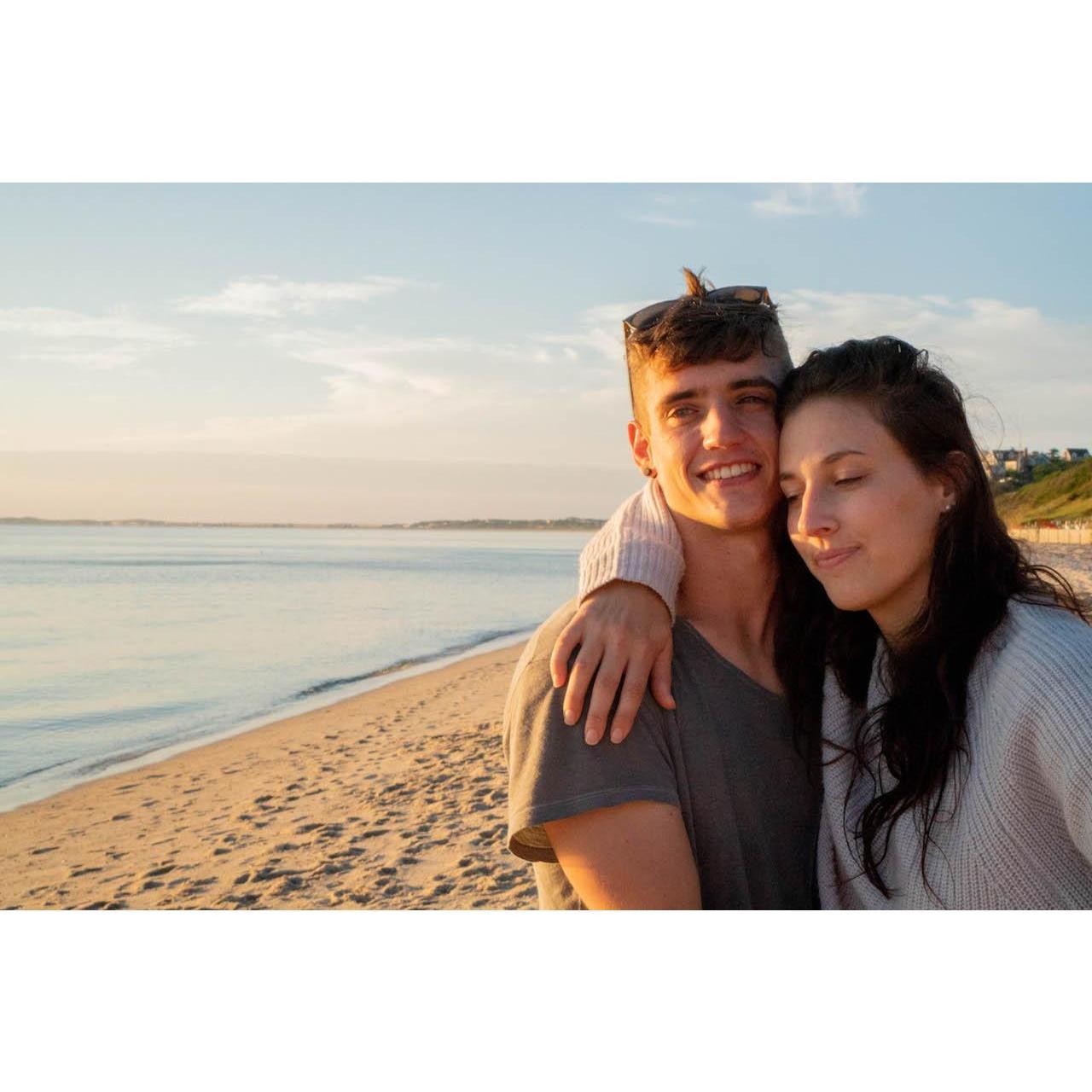 Ali's first trip to Cape Cod.