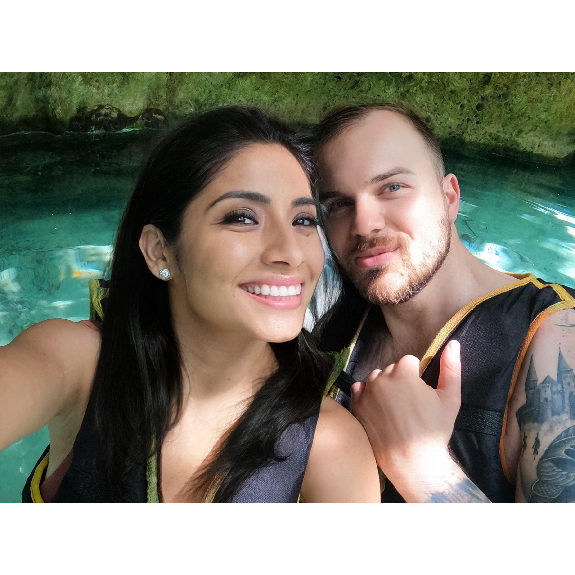 At Gran Cenote, Tulum