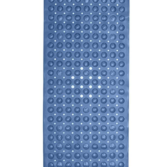 ENKOSI Bath Mat - Large Non Slip Bathtub & Shower Mat - Extra Long 40 x 16 Inch Bathroom Mats for Tub Nonslip Anti Slip Bathmats (40x16 Aqua 1-Pack)